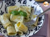 Pasta med ricottakräm och basilika - Beredning etape 7