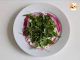 Crepesrullar med rödbetor, ricotta och ruccola - Beredning etape 7