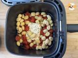 Bakad feta gnocchi med Airfryer, en supersnabb rätt med körsbärstomater och feta! - Beredning steg 4