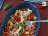 Bakad feta gnocchi med Airfryer, en supersnabb rätt med körsbärstomater och feta! - Beredning steg 8