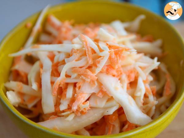 Amerikansk coleslaw (kål- och morotssallad) - foto 3