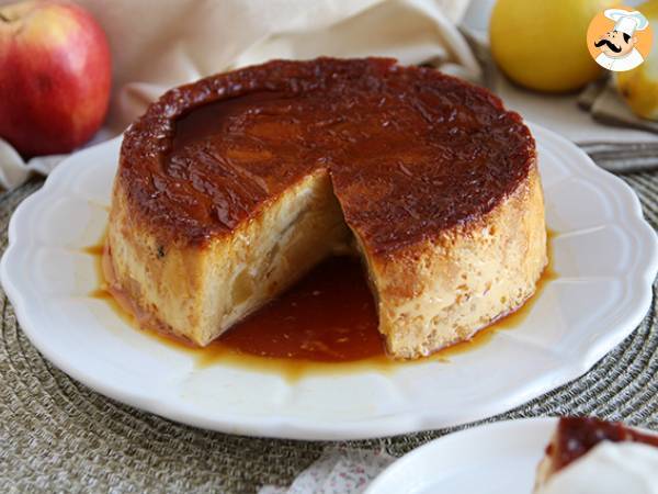 Äppel- och karamellpudding med croissanter - foto 4