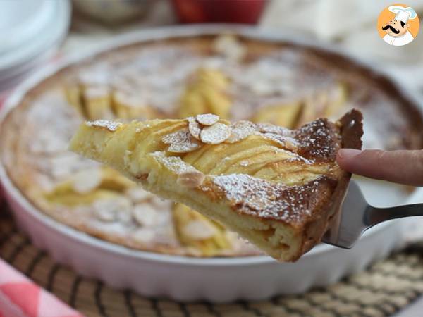 Äppel- och mandeltårta (Tarte normande) - foto 3