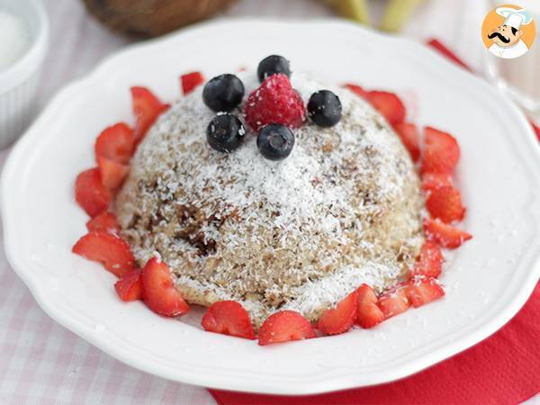 Banan coconut bowl cake - laktos- och glutenfri