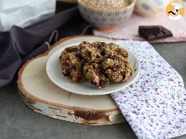 Banan- och chokladkakor med 3 ingredienser