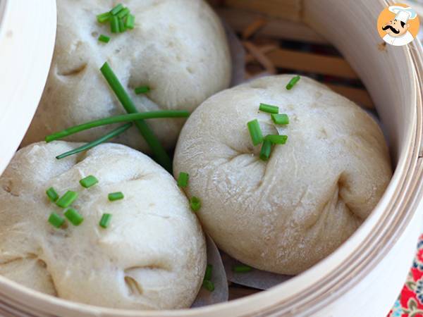 Banh Bao, små ångkokta bullar - foto 4