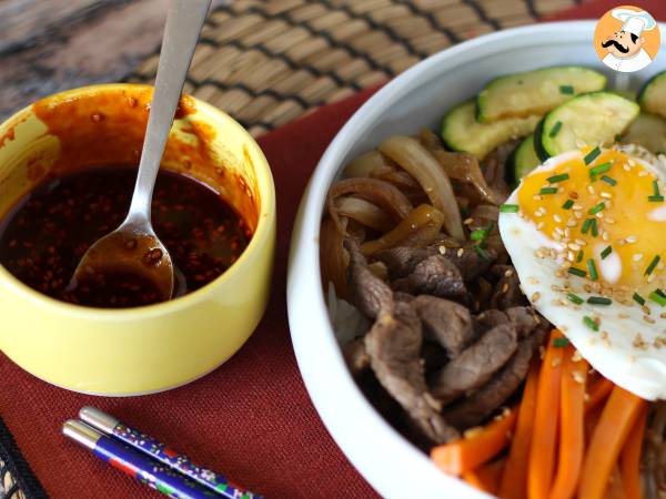 Bibimbap, den traditionella koreanska maträtten - foto 5