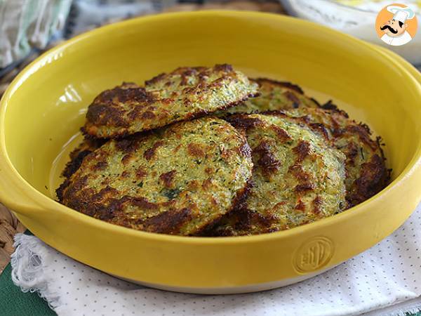 Biffar med zucchini och fetaost