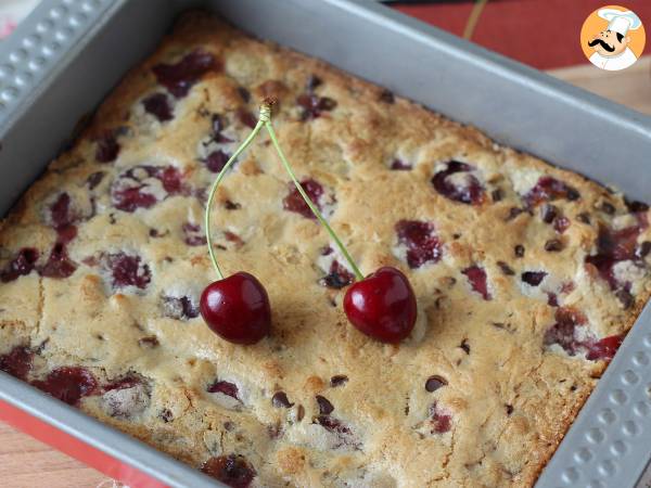 Blondie körsbär och choklad, den perfekta krispiga och fondanta kakan - foto 8