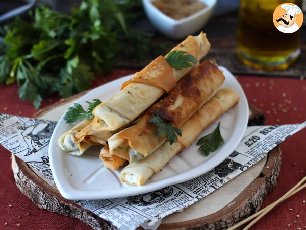 Börek med fåroste och persilja