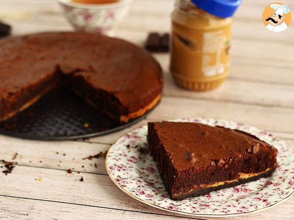 Brownie med jordnötssmör och Oreo-kakor - foto 2