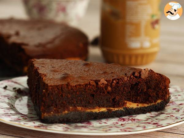 Brownie med jordnötssmör och Oreo-kakor - foto 3