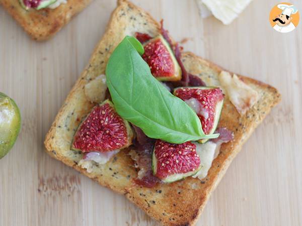 Bruschetta med fikon, parmesan och parmaskinka - foto 3