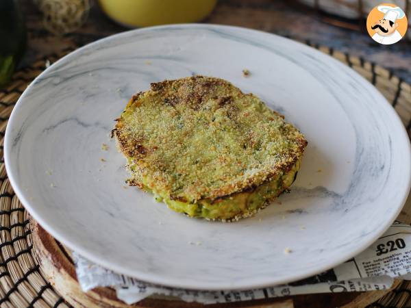 Burgare med zucchini och potatis i luftfritös