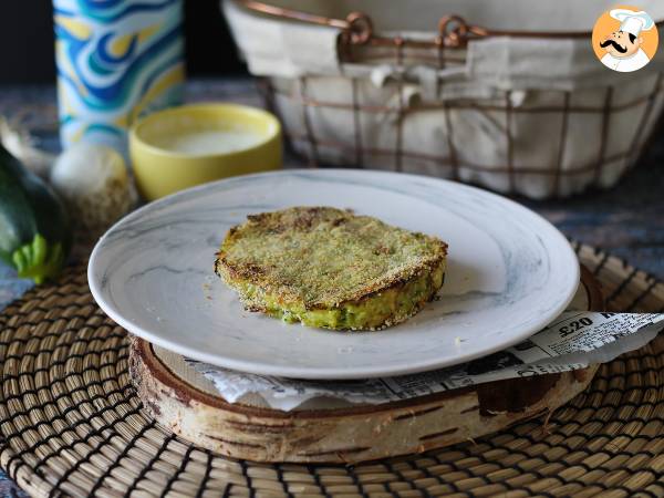 Burgare med zucchini och potatis i luftfritös - foto 3