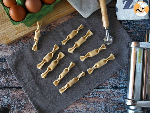 Caramelle, godisformad ravioli med pumpa- och ricottafyllning - foto 4