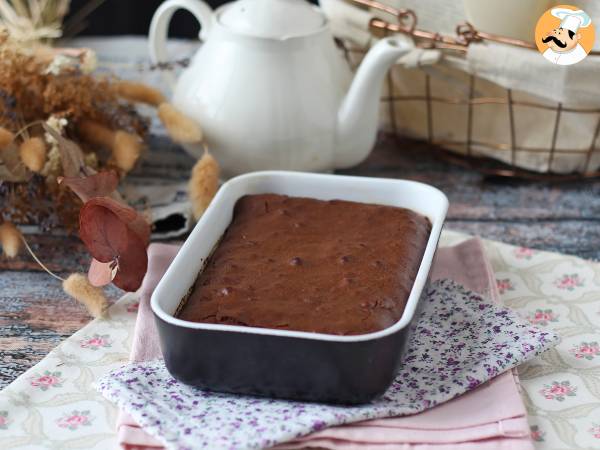 Choklad- och valnötsbrownie i luftfritösen - foto 3