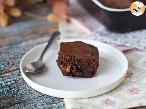 Choklad- och valnötsbrownie i luftfritösen - foto 7