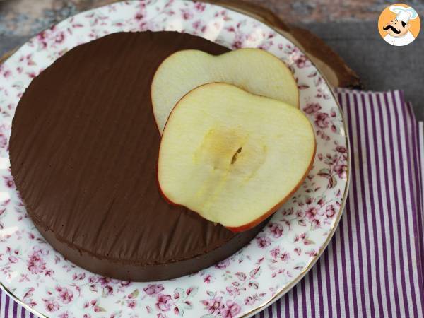 Chokladäpple fudge, en superenkel dessert att göra med bara 2 ingredienser!