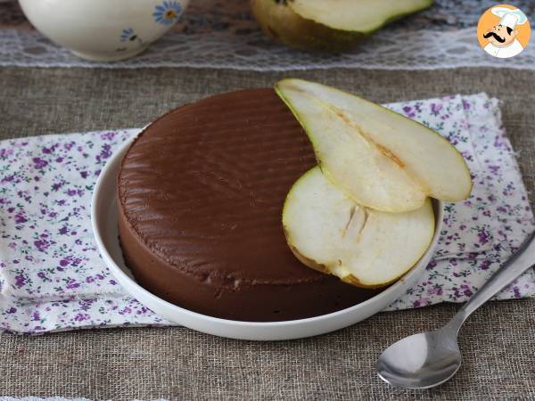 Chokladpäronfudge, en superenkel dessert att göra med bara 2 ingredienser!