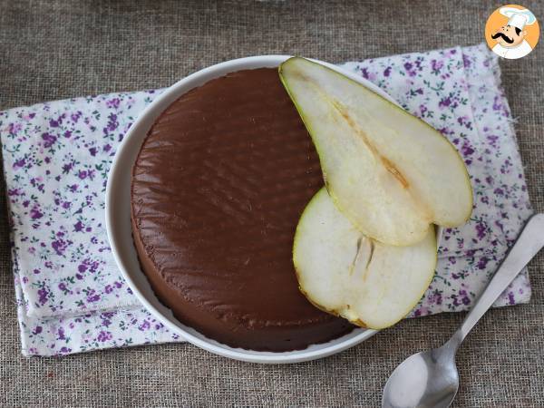 Chokladpäronfudge, en superenkel dessert att göra med bara 2 ingredienser! - foto 6