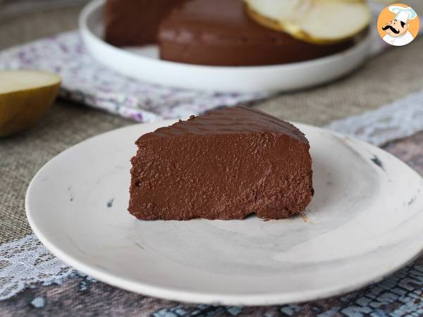 Chokladpäronfudge, en superenkel dessert att göra med bara 2 ingredienser! - foto 7