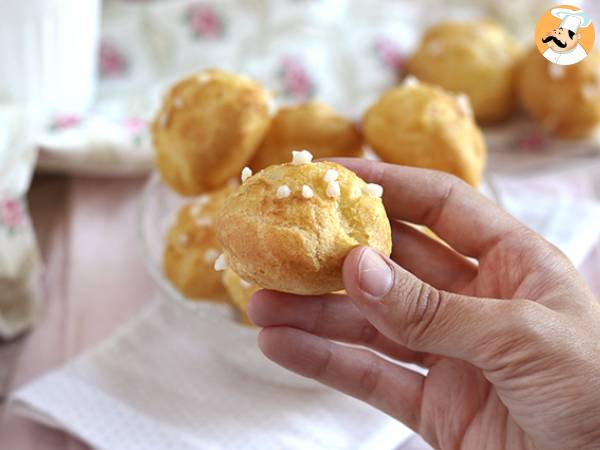 Chouquettes, chouxer med pärlsocker - foto 4