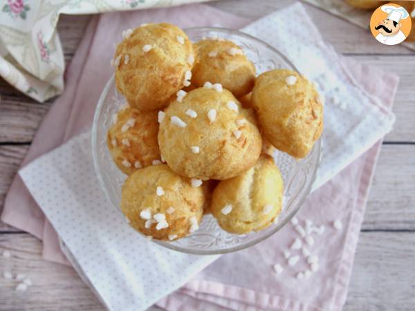 Chouquettes, chouxer med pärlsocker - foto 5