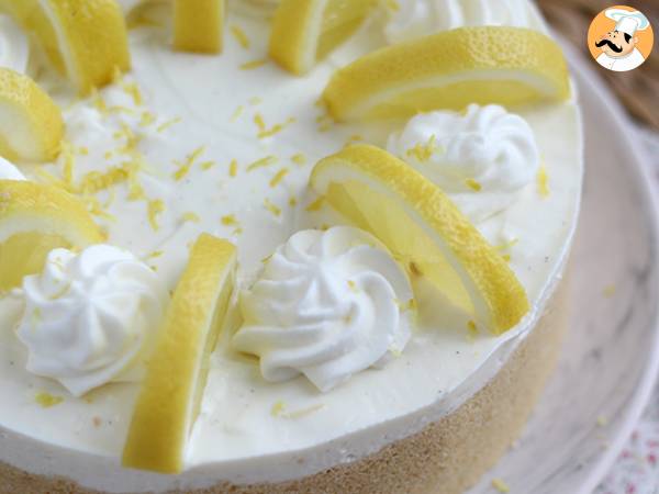 Citroncheesecake utan bakning - foto 3