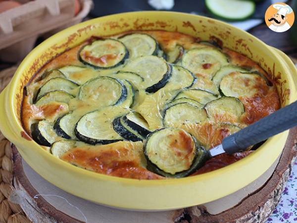 Clafoutis med zucchini och getost - foto 2