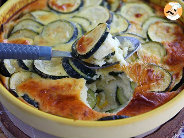 Clafoutis med zucchini och getost - foto 4