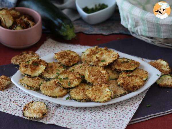 Courgettechips med Air Fryer