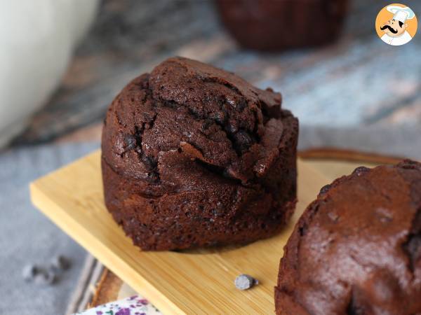 De bästa chokladmuffinsen: stora och saftiga - foto 3