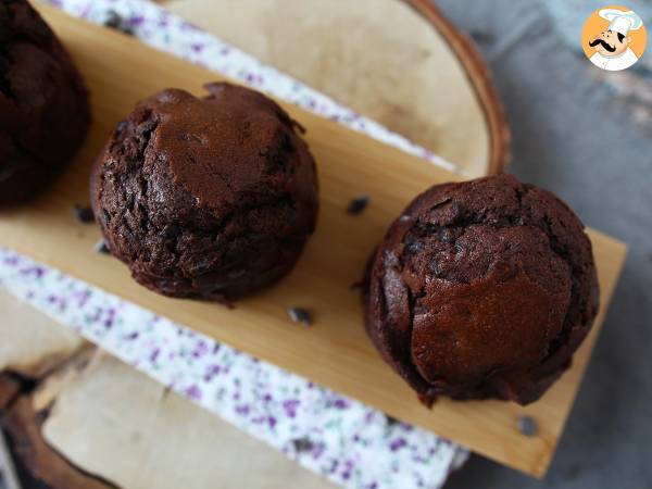 De bästa chokladmuffinsen: stora och saftiga - foto 4