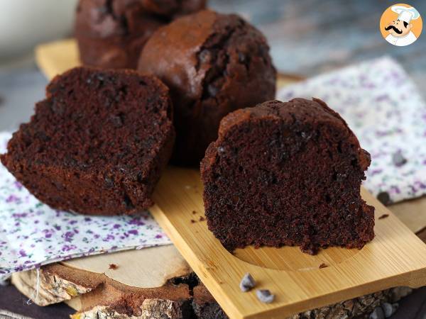 De bästa chokladmuffinsen: stora och saftiga - foto 6