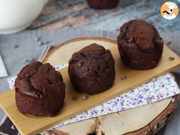 De bästa chokladmuffinsen: stora och saftiga - foto 7