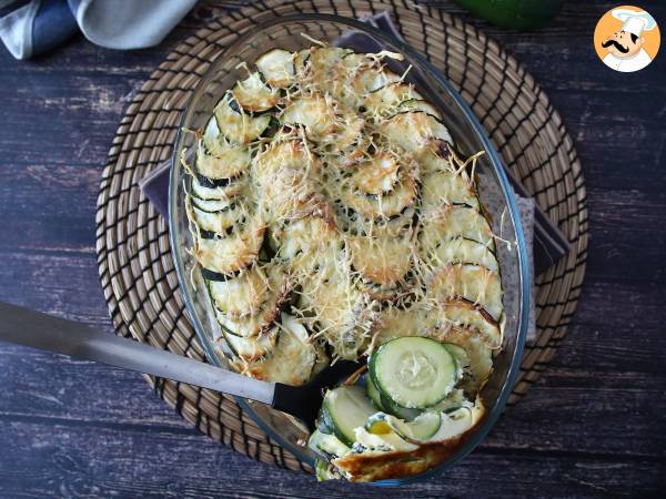 Enkel gratäng på zucchini - foto 2