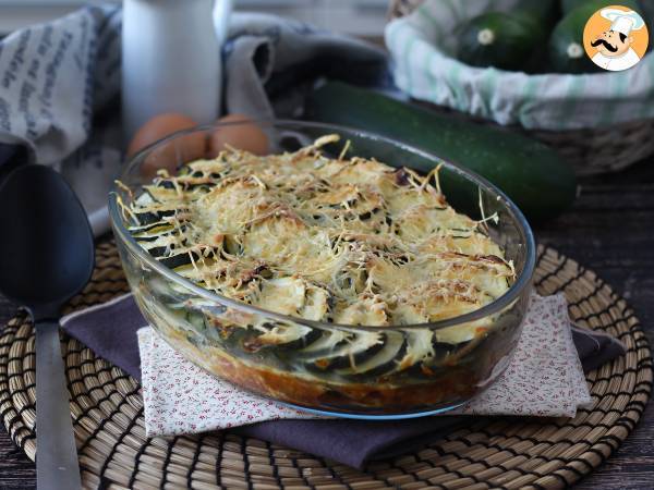 Enkel gratäng på zucchini - foto 3