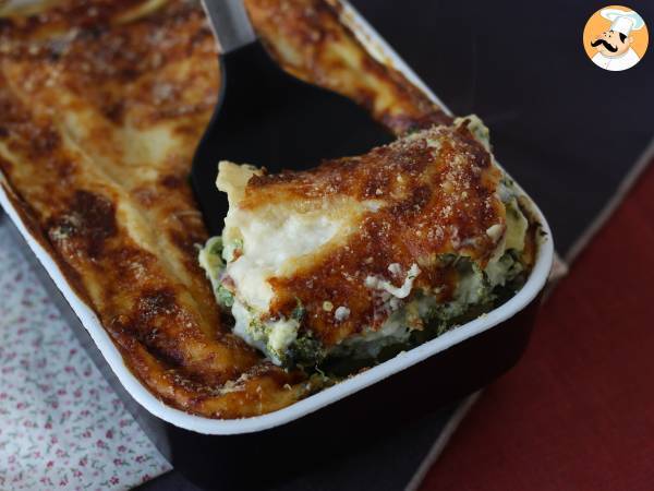 Extra smältande lasagne med ricotta och spenat - foto 3