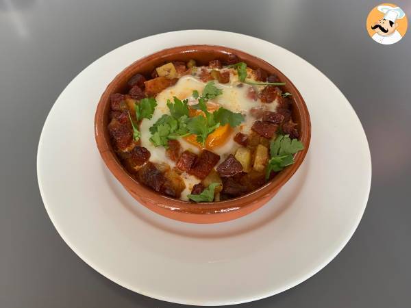 Flamenco-ägg med potatis och chorizo - foto 2