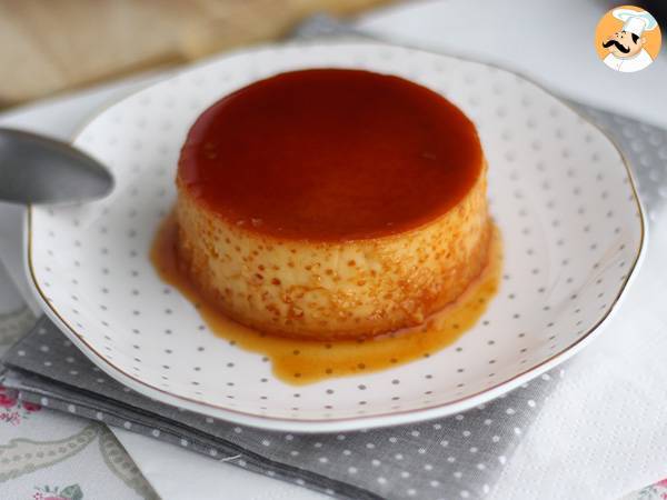 Flan med kondenserad mjölk - foto 3