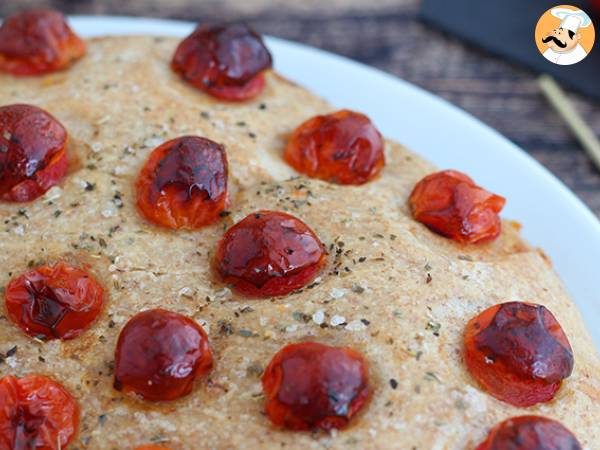 Focaccia med körsbärstomater - foto 3