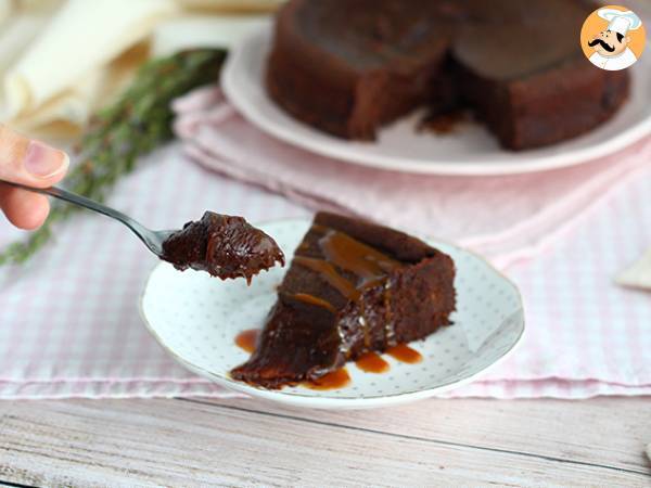 Fondant med choklad och saltad smörkola - foto 3