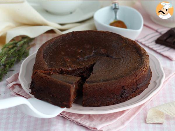 Fondant med choklad och saltad smörkola - foto 4