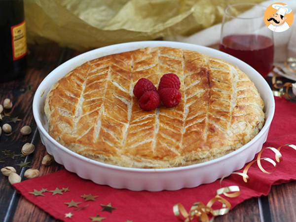 Frangipane hallon pistage galette des rois