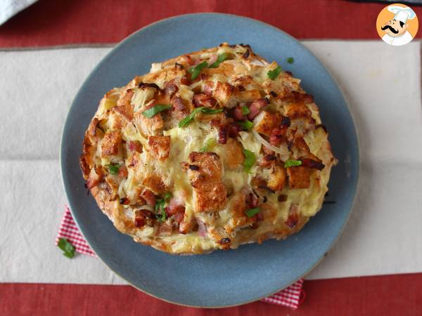 Fyllt igelkottsbröd i tartiflette-stil - foto 6