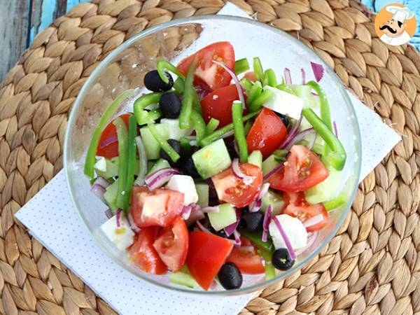 Grekisk sallad eller horiatiki - foto 2