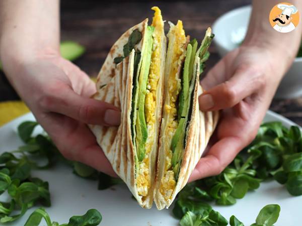 Grillad wrap i brunchstil - Tortilla Wrap Hack - foto 4