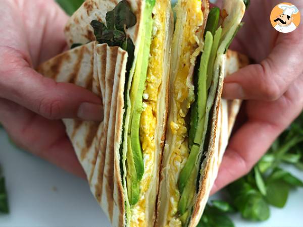 Grillad wrap i brunchstil - Tortilla Wrap Hack - foto 5