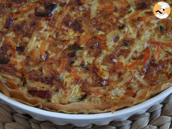 Grönsaks- och baconquiche som alla älskar! - foto 3